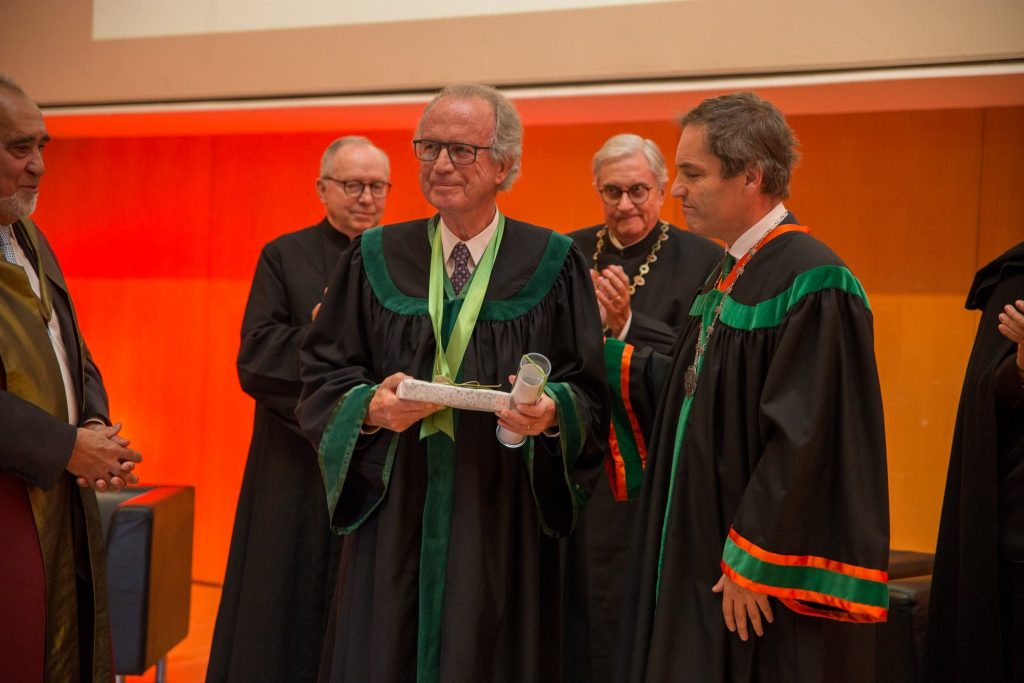 Ilídio Pinho distinguido como Doutor Honoris Causa pela Universidade de Aveiro